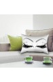 30x50 cm Dekoration Zierkissenbezüge Augenbraue Muster Kissenbezug Sofa Komfortable Kissenbezug Taille Wurf Home Decor(G)