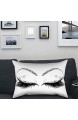 30x50 cm Dekoration Zierkissenbezüge Augenbraue Muster Kissenbezug Sofa Komfortable Kissenbezug Taille Wurf Home Decor(G)