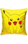 By Cute Poke-mon Pika-chu Cotton Pillow Throw Cushion Cover Case Home Decoration Kissenbezüge (40cmx40cm)