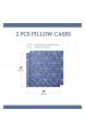 MoKo Samt Kissenbezug 2 Pack 18x18 (45x45cm) Zierkissenbezüge aus Polyester Quadratische Dekorative Sofakissenbezug Kissenhülle für Zuhause Büro Party - Blau