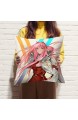 Sweet&rro17 Anime Darling in The FRANXX Kissenbezug 45 x 45cm Zierkissenbezug - Kissenhülle Sofa Auto Zimmer Deko Kissen ohne Füllung(Motiv 2)