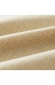Topfinel Kissenbezüge aus Baumwolle Leinen Zierkissenbezüge Blätter Muster für Wohnzimmer Schlafzimmer 40 x 40cm 4er Set