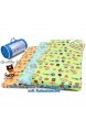 Kinderbettmatratze NEUSTE TECHNIK Babymatratze 70x140 cm Kinder Rollmatratze mit Reisetasche - Bezug 100% kuschelweiche Microfaser
