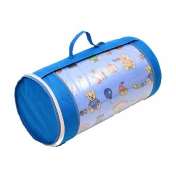 Kinderbettmatratze NEUSTE TECHNIK Babymatratze 70x140 cm Kinder Rollmatratze mit Reisetasche - Bezug 100% kuschelweiche Microfaser