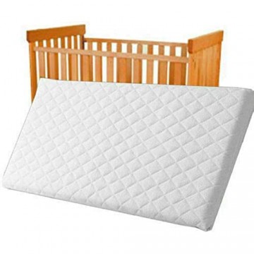 musa Kinderbett-Matratze aus Schaumstoff für Kleinkinder 95 x 65 x 7 5 cm