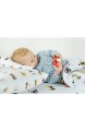 ADDISON BELLE 100 % organischer Kleinkind-Kissenbezug passend für Kissen mit den Maßen 33 x 45 7 cm und 35 6 x 48 3 cm – weich langlebig und atmungsaktiv (Bau Trucks)