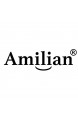 Amilian® Kissen Stern Eule Weiß Dekokissen Kuschlig Flauschig ca. 60 cm