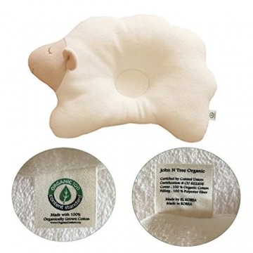 Baby-Schutzkissen aus 100 % Bio-Baumwolle Wolkenlamm.