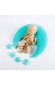 Haijun Baby Fotoshooting Baby Posiert Bohnen Mond Kissen Sterne Set Neugeborene Fotografie Kleinkinder Foto Requisiten