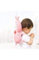 Hinleise Baby Kopfschutz Kissen Sommer Cartoon Infant Anti Fall Kissen Weiche PP Baumwolle Kleinkind Kinder Schutzkissen Baby Safe Care - Schweine-B - 35 cm