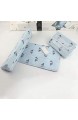 HOOGAO Baby Kissen Baby-Seiten-Schlafkissen Anti-Flat Head Triangle Infant Kissen für Neugeborene