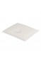 Julius Zöllner 4330110001 Dryfeel Babykissen mit Baby Fresh & Dry Bezug mit Kuhle Grösse 40 x 60 cm weiß