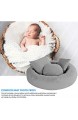 Oenbopo Fotorequisiten für Neugeborene Baby-Fotografie Korb Bilder DIY Baby-Fotoshooting für professionelle Fotos Infant Posing Requisiten (grau)
