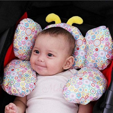 Weiches Kopfkissen für Babys und Kleinkinder mit niedlichem Cartoon-Kissen