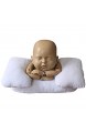 Yuniroom Fotorequisite für Neugeborene Baby-Fotografie Studio-Kissen Lagerungskissen und Positionierer Weiß