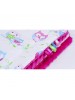 Amilian® Kuschlige Babydecke FLAUSCHIG Decke Kinderdecke Babydecke 75x100 Kuscheldecke Eule weiss/rosa
