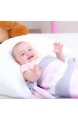 Babydecke aus 100% Bio Baumwolle - kuschelige Strickdecke ideal als Baby Decke Erstlingsdecke Wolldecke oder Baby Kuscheldecke in rosa/grau/weiß für Mädchen