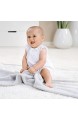 Jacky Kuscheldecke Babydecke Fleece - Baby Decke Unisex - Krabbeldecke 75 x 100 cm - Öko-Tex schadstoffgeprüft allergikergeeignet - Grau