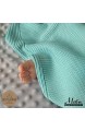Luxusdecke Baby und Kinder Decke aus 100% Bambus-Fasern I ideal als Erstlingsdecke I Öko-Tex 100 Standard hypoallergen nachhaltig 80 x 90 cm COLOR (1015) (Rosa)