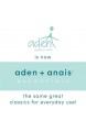 aden + anais essentials Leichter Baumwoll-Musselin-Schlafsack 1 0 TOG Seashore(0-6 Monate)