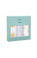 aden + anais™ große Silky Soft Pucktücher golden Sun in 3er-Packung