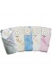 Baby Einschlagdecke auf Wunsch mit Namen bestickt Babynest Pucktuch inkl. Kissen (mit Bestickung rosa)