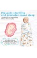 Babyschlafsack Baumwolle Pucktuch Wickeln Decke 0-6 Monate Atmungsaktiv Soft Schlafsack für Frühling/Sommer/Herbst für Neugeborene Jungen Mädchen