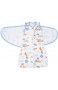 Babyschlafsack Baumwolle Pucktuch Wickeln Decke 0-6 Monate Atmungsaktiv Soft Schlafsack für Frühling/Sommer/Herbst für Neugeborene Jungen Mädchen