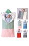 Camidy Baby Strick Schlafsack für Kinderwagen Wickel Verstellbare Schlaf Wickel Reißverschluss Decke für Neugeborene Windelwechsel Dicken Warmen Schlafsack für 0-6M Babys