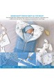 Haokaini neugeborenes Baby Wickeldecke wechselbarer Kinderwagen wickelt Schlafsack einstellbare dicke warme Winterschlafsackmatte