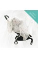 Hinrichsen & Co. 4 Babydecken Stilltücher Pucktücher Wickeldecke für Babys und Kinder aus organischer Baumwolle 120x120cm mit farbigen Tiermotiven aus Bio Baumwolle