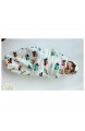Leikance Baby Pucksack für Neugeborene Anti-Kicking-Schlafsack mit Hut und Handschuhen Baumwolle Wickelset