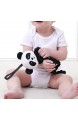 Luoem Kuscheldecke für Babys Plüsch Baby Geburt Panda Schwarz / Weiß