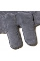 Minetom Baby Schlafsack Einhorn Swaddle Schlafsäcke Pucksack für Neugeborene Separate Beine Baby Pucktuch (Grau)