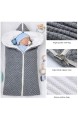 Neugeborenen Wickeldecke Multifunktional Winter warme Schlafsack Kinderwagen Decke für 0-12 Monate Baby Jungen oder Mädchen