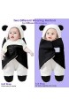 Rehomy Baby-Wickeldecke für Kinderwagen Kinderbett warmer Fleece-Schlafsack für Neugeborene und Kleinkinder