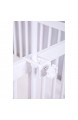 Amilian® Patchwork Betthimmel für Baby Kinder Vollstoffhimmel Himmel (Patchwork 08 Vollstoffhimmel mit Himmelstange)