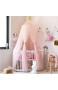 Baby Kinder Betthimmel grün rund kuppelförmig Baumwolle Moskitonetz Lesezimmer-Dekoration Höhe für Babys und Kinder Höhe 250 cm rosa 1