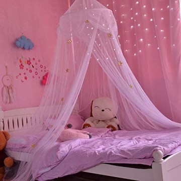 Betthimmel für Kinder Baby Baldachin Spielzimmer Fantasie Schmetterlings Prinzessin Wind hängendes Zelt der Hauben-Moskito Erstherzschlafzimmer