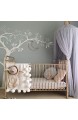Betthimmel Prinzessinnen-Kinderbett rund Kuppel Spielzelt Vorhänge Moskitonetz für Kinderbett Kinderzimmerdekoration (grau)