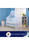 Moskitonetz für Kinderbett Digead Betthimmel für Kinderbett mit Halterung Geeignet für Kinderbett 160 * 450 cm (Weiß)