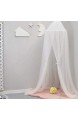 Nbibsaacy Moskitonetz Baldachin Mückenschutz Insektenschutz Netz für Doppelbetten für Baby Ankleidezimmer Innen im Freienspiel Lese Schlafzimmer