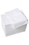 100 Stück Einweg Massagetisch Bettlaken aus Vliesstoff 80 x 180cm Matratzenbezüge Weiß Hygiene-Auflage Bettlaken für Schönheitssalon SPA Massage Öffentliche Bäder Tätowieren