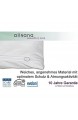 allsana Allergiker Matratzenbezug 200x200x24 cm Allergie Bettwäsche Anti Milben Encasing Milbenschutz für Hausstauballergiker