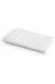 Comfort Beddings Bettlaken schwere Qualität Fadenzahl 600 100 % ägyptische Baumwolle Bettlaken für Doppelbett superweich hypoallergen Bettlaken (Doppelbett Weiß)