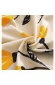 DaDa Bedding Spannbettlaken und Bettlaken mit gelbem Fleur – Tulpenblumen floraler botanischer Garten hellbrauner Hintergrund – leuchtend leuchtend mit Kissenbezügen – King Size – 4-teilig