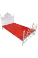 Erotik-Bettlaken 2.2x2m Wasserdicht Lack Laken Erotikspiele für Paare Bettwäsche Roluck (Rot)