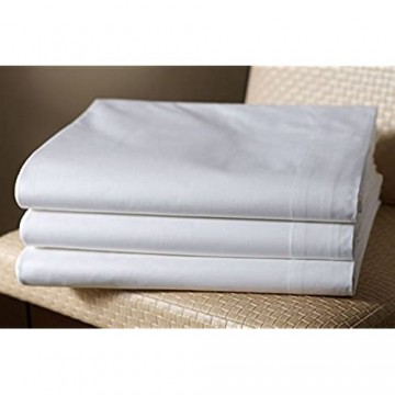Glattes Bettlaken geeignet für Massage-Liegen in verschiedenen Größen erhältlich. 160x280 weiß