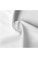 Lirex Bettlaken Full-Größe Hochwertige Extra Weiche Gebürstete Mikrofaser Flaches Blatt Maschinenwäsche Faltenfrei - Weiß