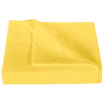 NTBAY Mikrofaser-Bettlaken besonders weich und knitterfrei verblasst nicht schmutzabweisend Gelb